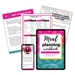 Stress Free Meal Planning Workbook