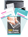 HARO Backlink Strategy Guide and Templates {10+ Page Digital Download Workbook}