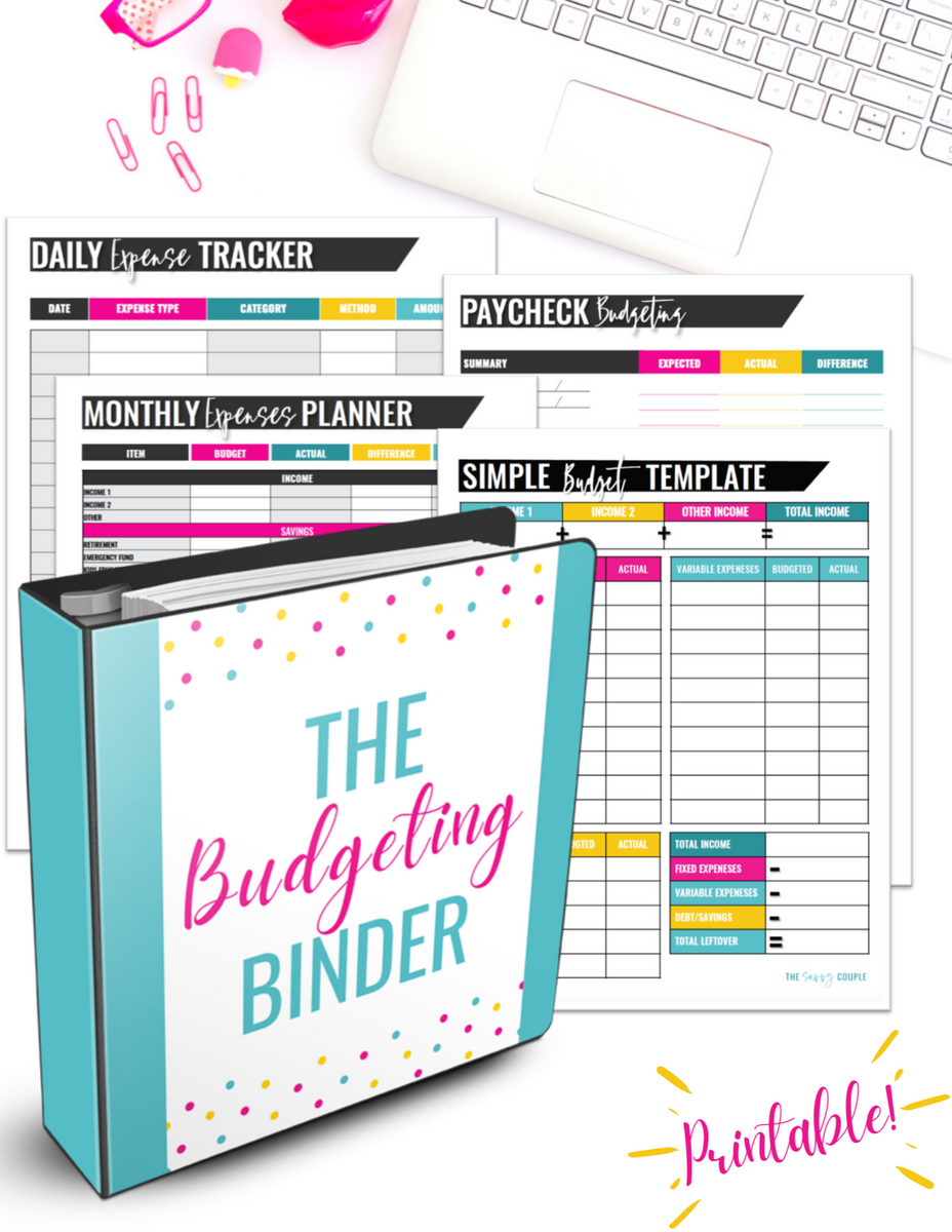 The Ultimate Printable Budgeting Binder {80+ Page Digital Download