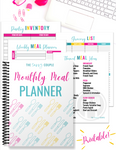 Monthly Meal Planner {50+ Page Digital Download}