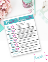 15 Minute Speed Cleaning Checklist {Digital Download}