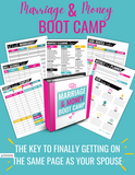 Marriage and Money Boot Camp Workbook {75+ Page Digital Download}