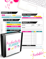 Productivity Planner {170+ Page Digital Download}