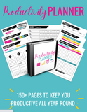 Productivity Planner {170+ Page Digital Download}